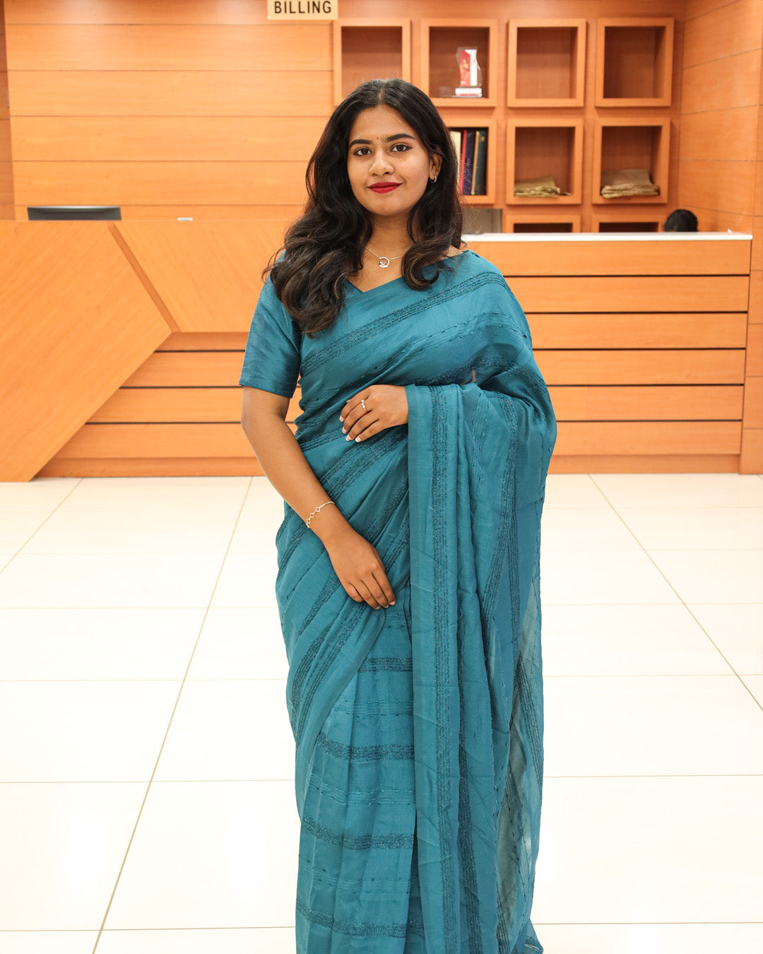 Ready to Wear Vichitra Silk Sarees -RD101