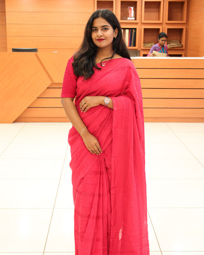 Ready to Wear Vichitra Silk Sarees -RD101