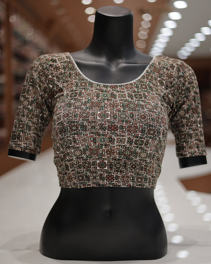 Ready-to-Wear Stretchable Blouse- 1478